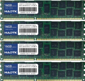 HADTK Server Memory 16GB 32GB 64GB DDR3 PC3-14900R 1866MHz 240pin ECC RDIMM For Server Workstation